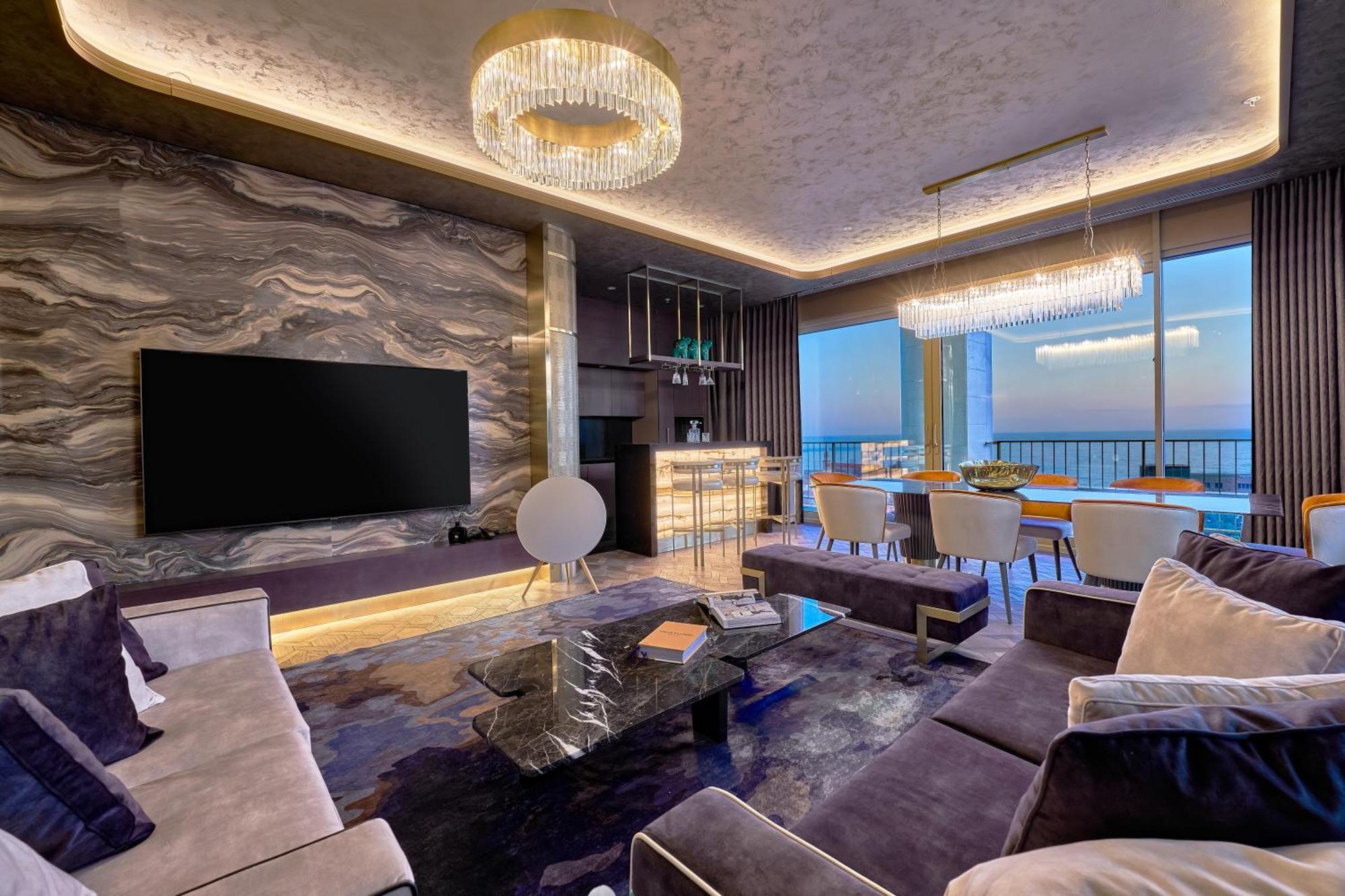 Merit Starlit Hotel & Residences Будва Экстерьер фото